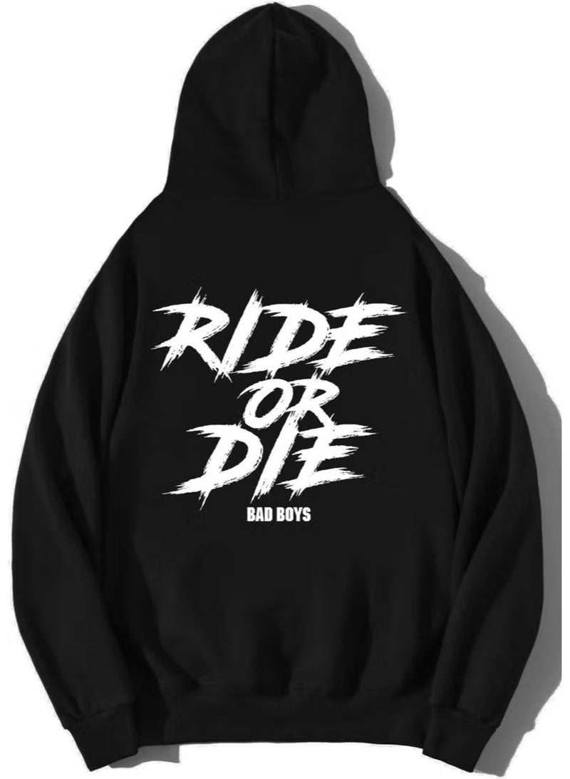 BRZ Collection Oversize Bad Boys Ride Or Die Hoodie - Image 2